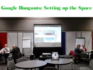Google Hangouts: Setting up the Space
 