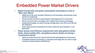 3D Embedded Substrate Technologies Increase Density and Performance of ...
