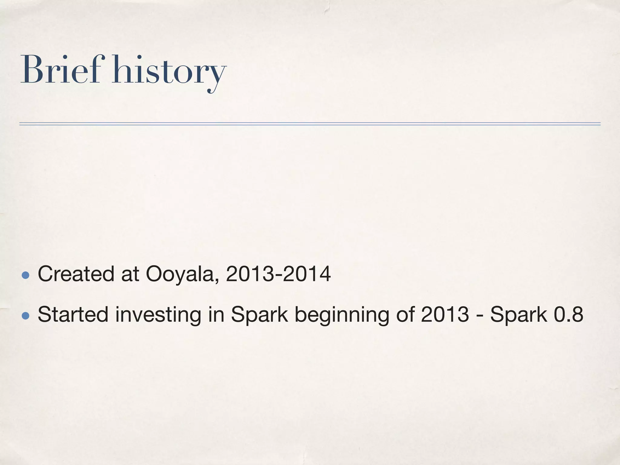 Watch how RDDs are cached
• RDDs cached to disk could slow down computation
31
 