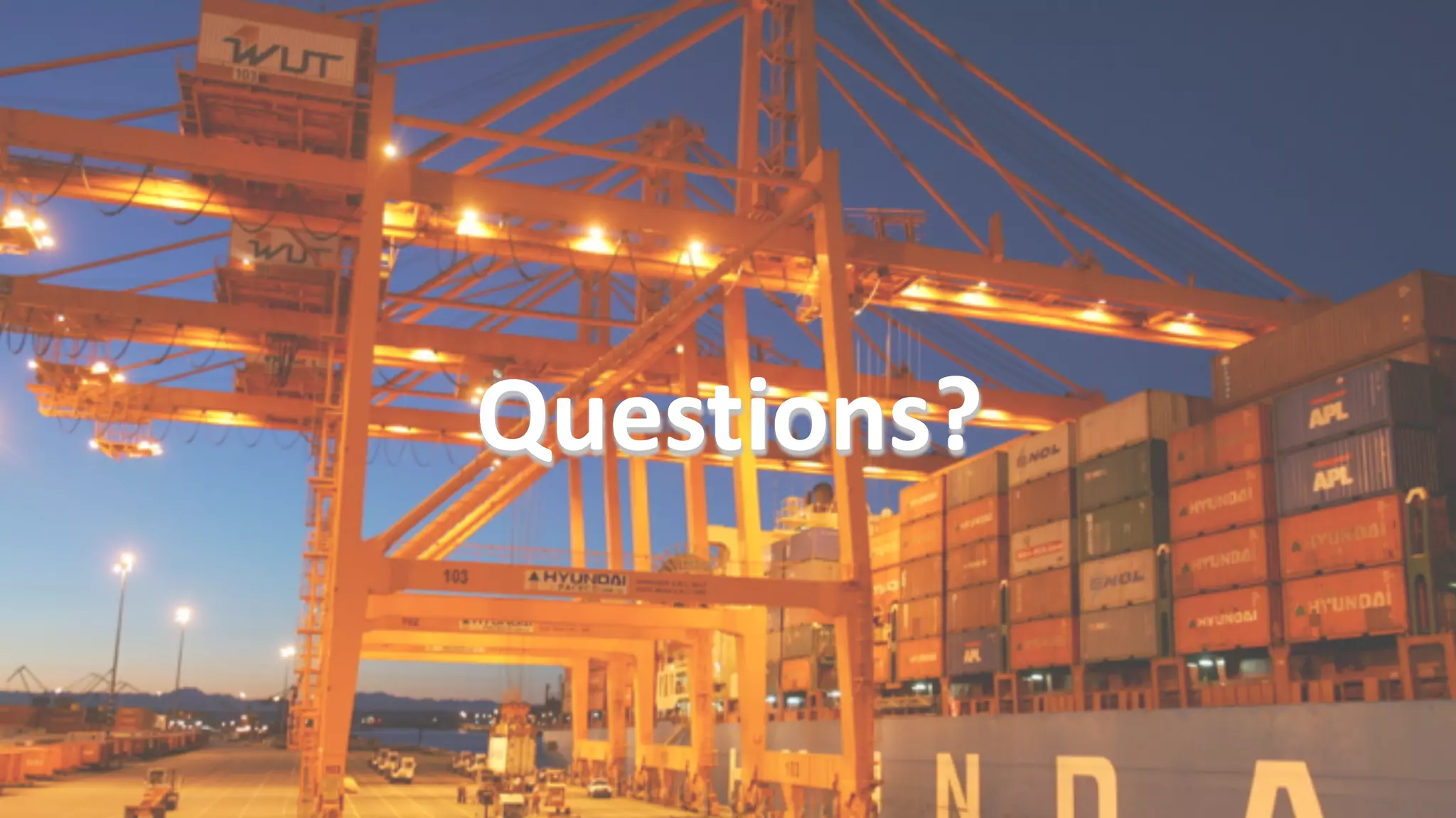 Questions?Questions?
 