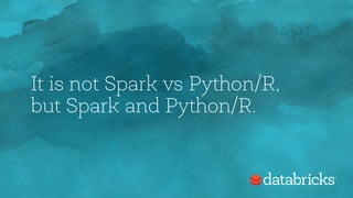 DataFrame: Spark's new abstraction for data science by Reynold Xin of ...