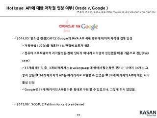소프트웨어 특허 관련 이슈(Software patent related issues)