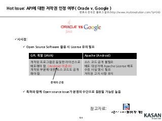 소프트웨어 특허 관련 이슈(Software patent related issues)