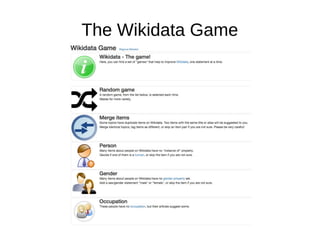 The Wikidata Game
 