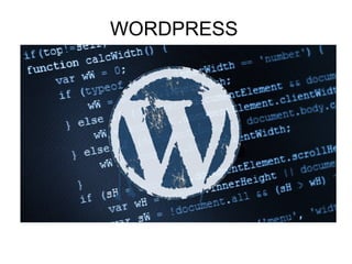 WORDPRESS
 