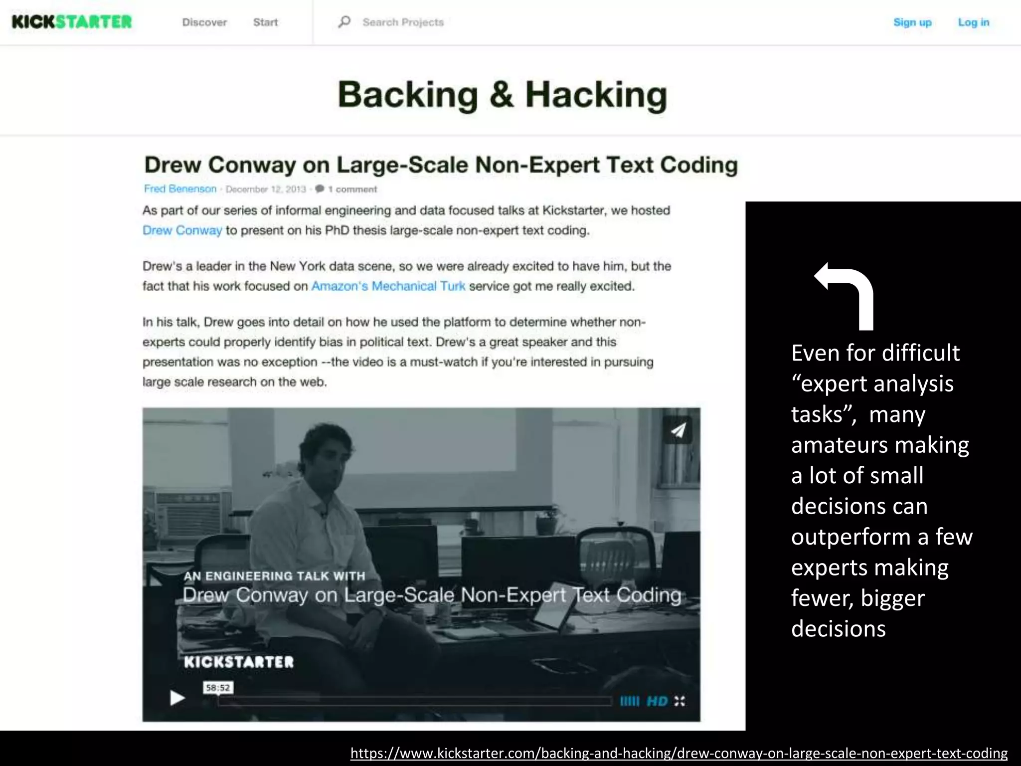 A/B testing beats expert theories
Testing with real users beats expert theories & HIPPOs* ideas about
what users will like & do.
* Highest Paid Person’s Opinion http://www.sparkpage.com/1-billion-worth-of-ab-testing/
Defined:
https://vwo.com/ab-testing/
 