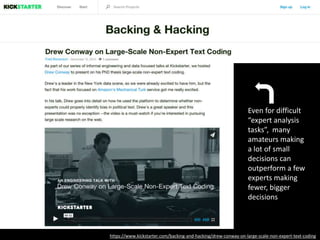 A/B testing beats expert theories
Testing with real users beats expert theories & HIPPOs* ideas about
what users will like & do.
* Highest Paid Person’s Opinion http://www.sparkpage.com/1-billion-worth-of-ab-testing/
Defined:
https://vwo.com/ab-testing/
 