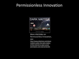 Permissionless Innovation
https://www.librarything.com/work/14343122
 