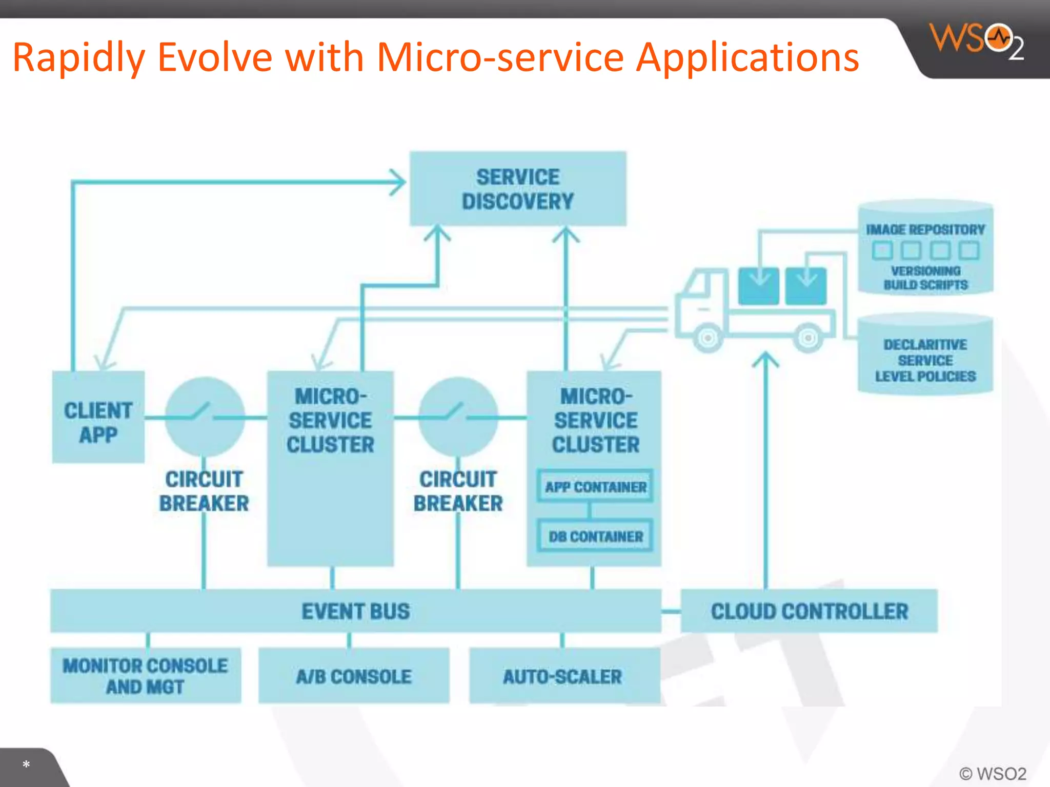*
Rapidly Evolve with Micro-service Applications
 
