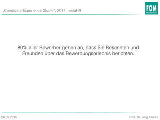 Prof. Dr. Jörg Klukas06.09.2015
 