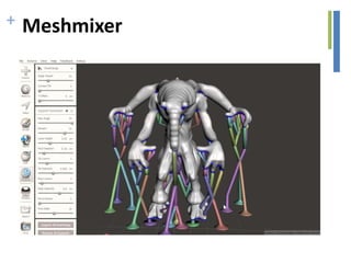 + Meshmixer
 