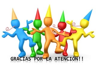 GRACIAS POR LA ATENCIÓN!!
 