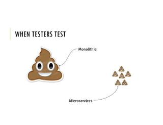 WHEN TESTERS TEST
 