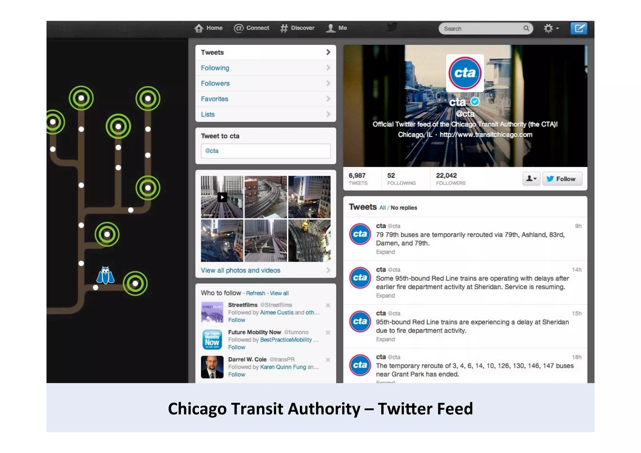 Chicago	
  Transit	
  Authority	
  –	
  TwiFer	
  Feed	
  
 