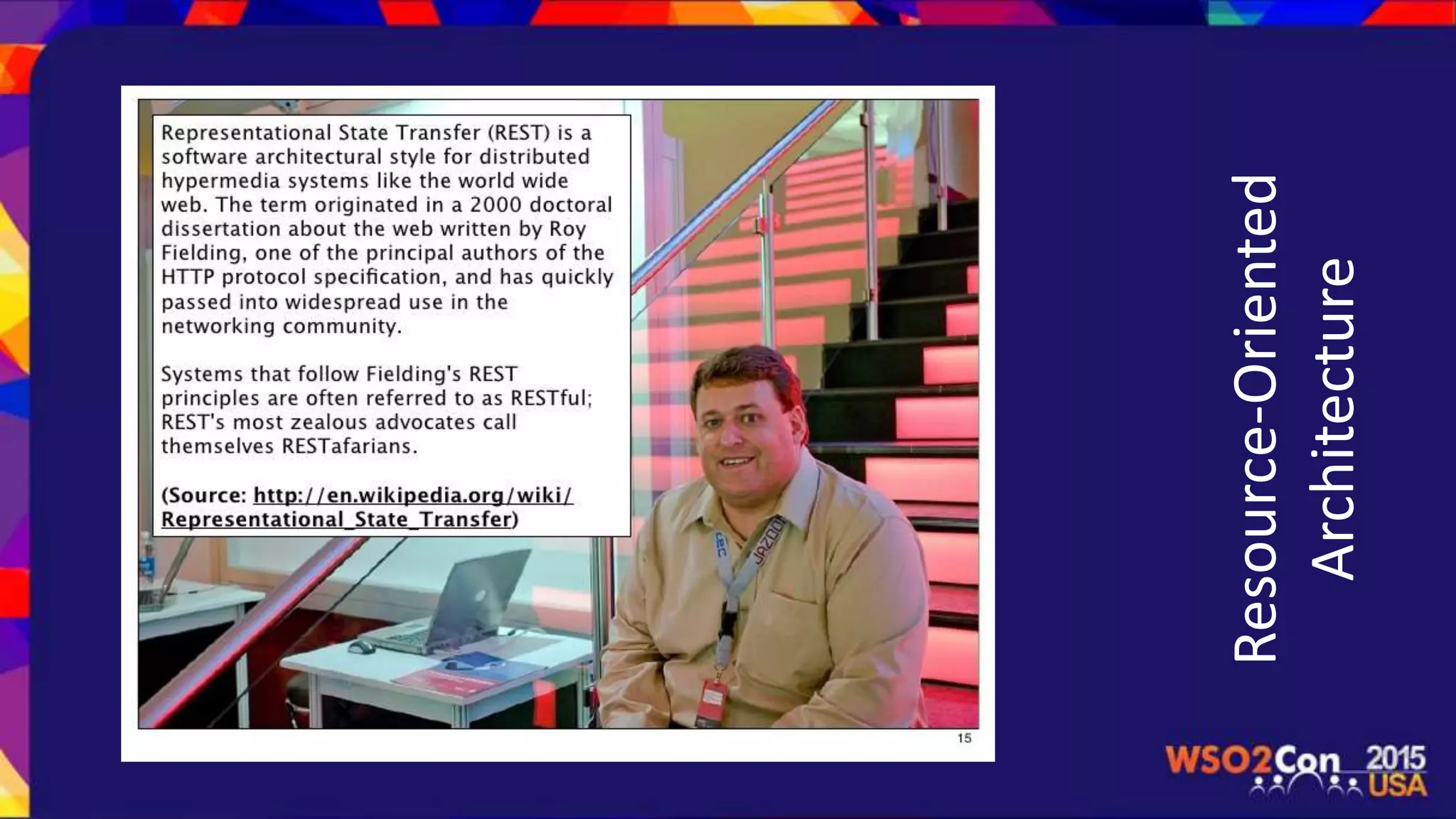 Resource-Oriented
Architecture
 