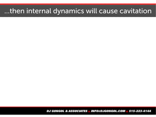 ...then internal dynamics will cause cavitation
 