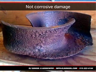 Not corrosive damage
 
