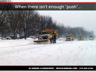 When there isn't enough "push"...
 