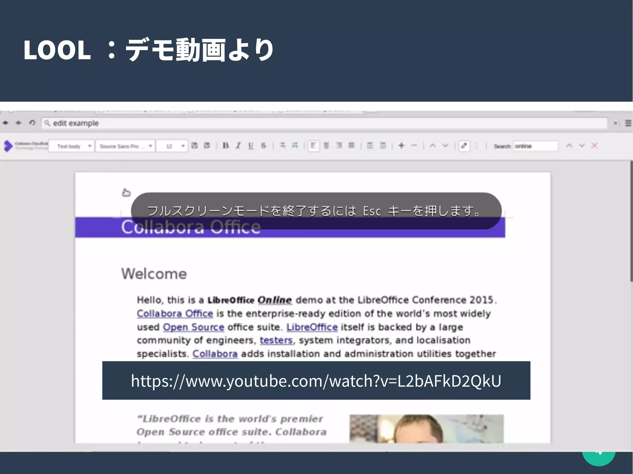 4
LOOL ：デモ動画より
https://www.youtube.com/watch?v=L2bAFkD2QkU
 