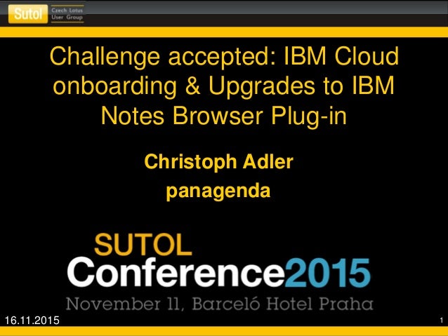 Ibm notes cloud - volinabox