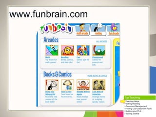 Tons of free resources for your whiteboard / classroom
http://www.mentormob.com
Theresa Allen’s page: http://j.mp/1dDkYbO
...