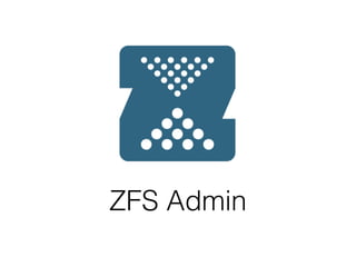 ZFS Admin
 