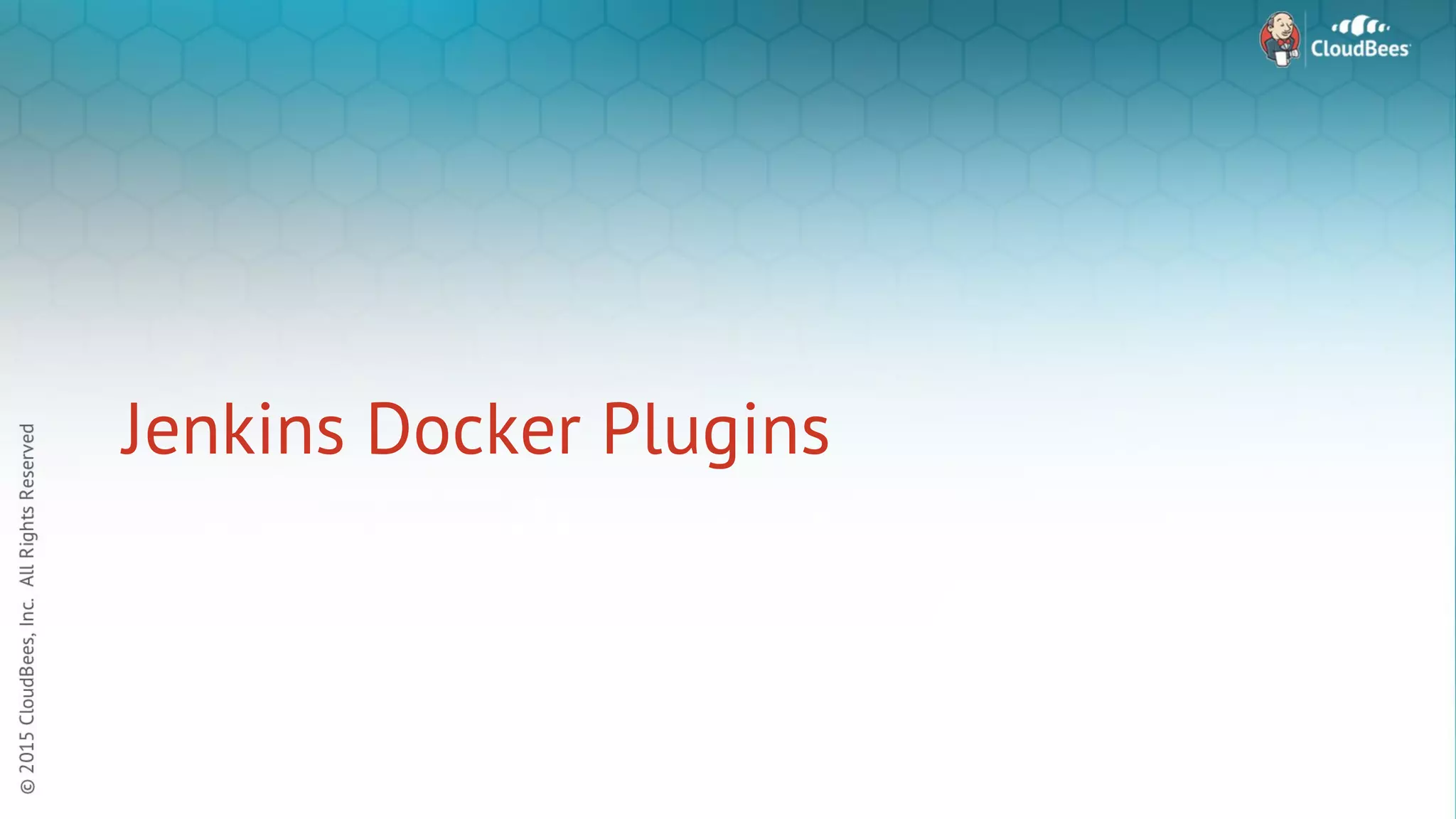Jenkins Docker Plugins 