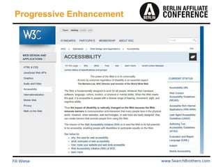 Progressive Enhancement