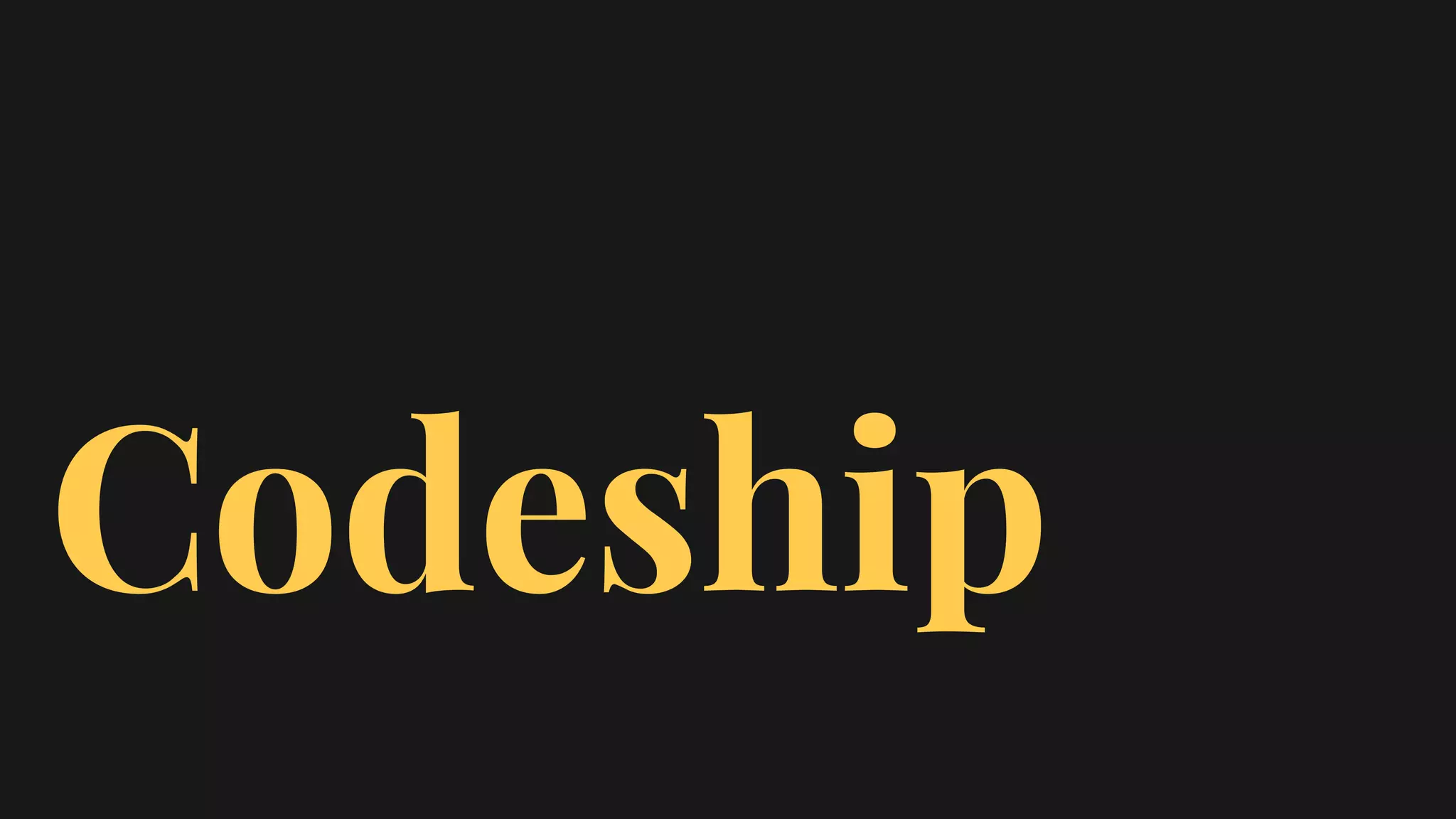 Codeship
 