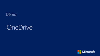 Démo
OneDrive
 