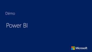 Démo
Power BI
 