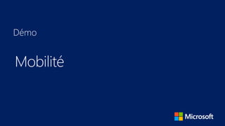 Démo
Mobilité
 