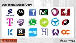 ¿Quién usa Erlang/OTP?
 