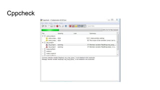 Cppcheck
 