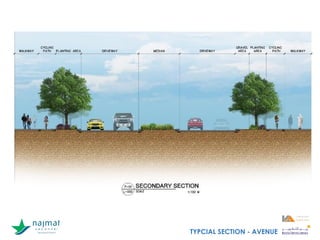 TYPCIAL SECTION - AVENUE
 