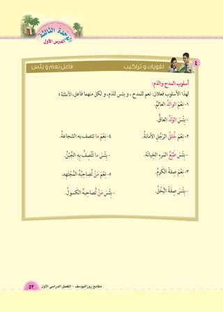 الوحَدْةَ الثالثة 
53 
الدر 6س الأول 
مطابع روزاليو 6سف - الف €صل الدرا 6سى الأول 
 