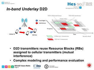 Modelling D2D Communications in Cellular Access Networks via Coupled ...
