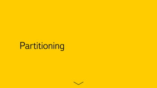 Partitioning
 