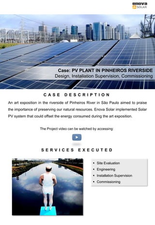 CONSULTORIA
CONSULTORIA ESTRATÉGICA CONSULTORIA TÉCNICA BUSINESS PLAN
Elaboração de estratégias de
competitividade, prospecção de negócios e
mercados.
• Estudos de Mercado
Análise técnica para avaliação de negócios,
redução de riscos e estruturação de novos
modelos de negócios.
• Regulatória
• Due Diligence
• Novos Modelos de Negócio
Estruturação de negócios altamente
competitivos.
• Empresas
• Estruturação de
Empreendimentos
 