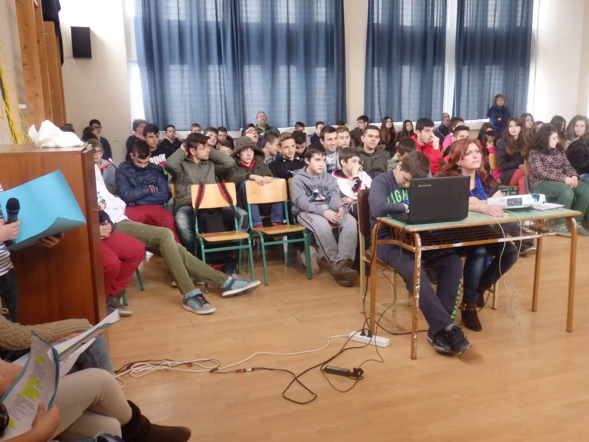 εκδηλωση για την ενδοσχολικη βια 2015