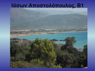 Ιάσων Αποστολόπουλος, Β1
 