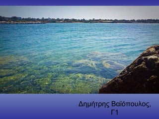 Δημήτρης Βαϊόπουλος,
Γ1
 