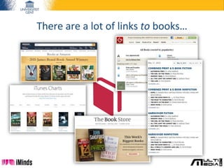 There are a lot of links to books…
 