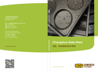 CNP BAKEWARE PRODUCTS CATALOGUE 2015
