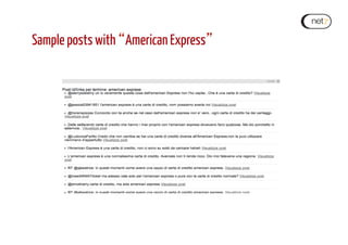 Sample posts with “American Express”
 