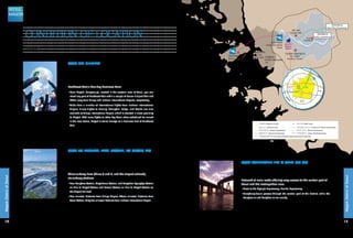 동북아 일일 비즈니스권
•김포공항 2㎞, 인천공항 40㎞, 도심까지 15㎞ 내 위치하여 동아시아 	
국가로의 접근성 탁월
•김포공항 국제선 베이징, 상하이, 도쿄, 나고야, 타이페이 노선 출항 중
Northeast Asia’s One-day Business Zone
•From Magok, Gangseo-gu, located in the western area of Seoul, you can
reach any part of Northeast Asia within a couple of hours: it is just 2km and
40km away from Gimpo and Incheon International Airports, respectively.
•Aside from a number of international flights from Incheon International
Airport, direct flights to Beijing, Shanghai, Tokyo, and Osaka are also
available at Gimpo International Airport, which is situated in close proximity
to Magok. With more flights to other key Asian cities scheduled for launch
in the near future, Magok is set to emerge as a business hub of Northeast
Asia.
지하철 3개 노선(5호선, 9호선, 공항철도), 6개 지하철역 소재
•9호선(신방화역, 마곡나루역, 양천향교역) 및 5호선(마곡역, 발산역), 	
공항철도 마곡역
•김포공항 5분, 서울역 15분, 인천공항 35분 거리
Three subway lines (Lines 5 and 9, and the airport railroad), 	
six subway stations
•New Banghwa Station, Magoknaru Station, and Yangchon Hyangkyo Station
on Line 9; Magok Station and Balsan Station on Line 5; Magok Station on
the Airport Railroad
•Five minutes’ distance from Gimpo Airport, fifteen minutes’ distance from
Seoul Station, thirty-five minutes’ distance from Incheon International Airport
외곽순환도로
Seoul Ring Expressway
상암 DMC
Sangam DMC
구로금천디지털산업단지
Guro Digital
Industrial Complex
도심
Downtown
김포국제공항
Gimpo International
Airport
인천국제공항
Incheon International
Airport
인천경제자유구역
Incheon Free
Economic Zone 인천광역시
Incheon Metropolitan
City
내부순환도로
Naebu Expressway
마곡지구
Magok
District
마곡역
(공항철도)
양천향교역
풍부한 간선도로망으로 도심 및 수도권 이동 용이
•올림픽대로, 남부순환도로 인접
•공항대로가 지구 중심 관통, 강서로, 방화로 인접
Network of main roads offering easy access to the central part of
Seoul and the metropolitan area.
•Close to the Olympic Expressway, Nambu Expressway
•Gonghang-daero passes through the central part of the district, while the
Gangseo-ro and Banghwa-ro are nearby.
지역범위 (Regional scope)	 주요지역 (Major area)
일반도로 (General road)	 인천공항고속도로 (Incheon Int'l Airport Expressway)
내부순환도로 (Naebu Expressway)	 북부간선도로 (Bukbu Expressway)
올림픽도로 (Olympic Expressway)	 외곽순환도로 (Seoul Ring Expressway)
서울광명계획도로(예정) (Seoul-Gwangmyeong Expressway (planned))
Condition of location
입지여건
14
MagokDistrctofSeoul
SEOUL
MAGOK
15
MagokDistrctofSeoul
입지여건Conditionoflocation
 
