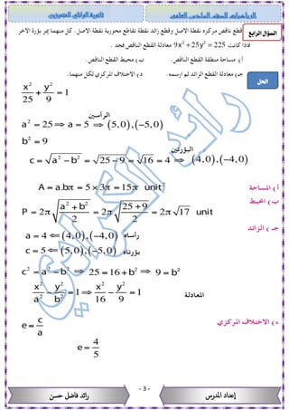 -3-
‫حسن‬ ‫فاضل‬ ‫ائد‬‫ر‬ ‫عداد‬‫ا‬‫املدرس‬
‫ال‬‫السؤال‬‫ر‬‫ا‬‫بع‬
‫احلل‬
 