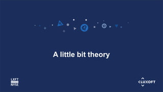 www.luxoft.com
A little bit theory
 