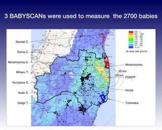 3 BABYSCANs were used to measure the 2700 babies
 