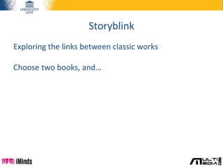 NLP&DBpedia2015 - Exposing Digital Content as Linked Data, and Linking them using StoryBlink